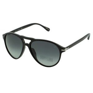 New Dunhill Men Sunglasses Black Pantos-Aviator SDH-048-02AN Carbon Fiber 57mm